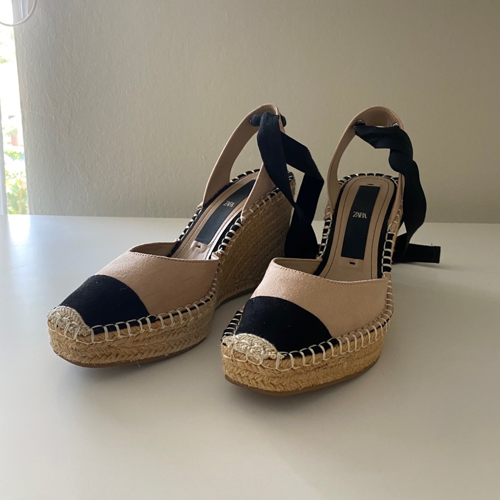 Zara espadrilles.